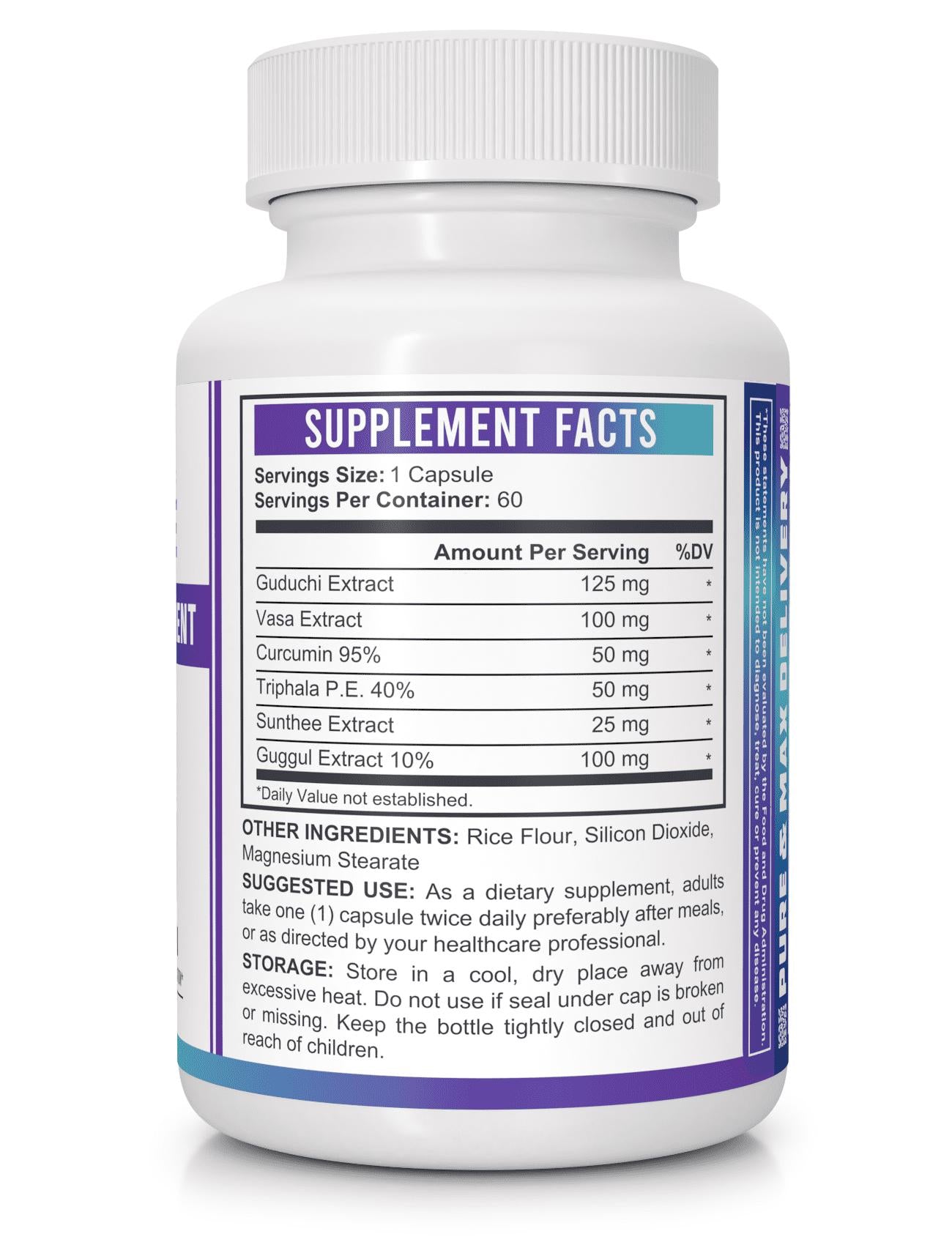 Gout Care Herbal Supplement High Potency Balances Uric Acid Support