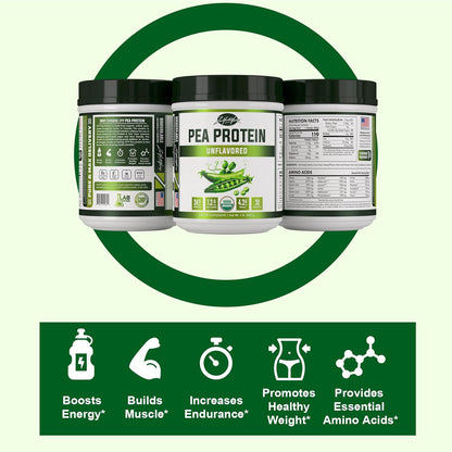 Organic Pea Protein Unflavored 600g