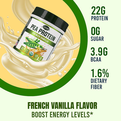 Organic Pea Protein Vanilla 600g